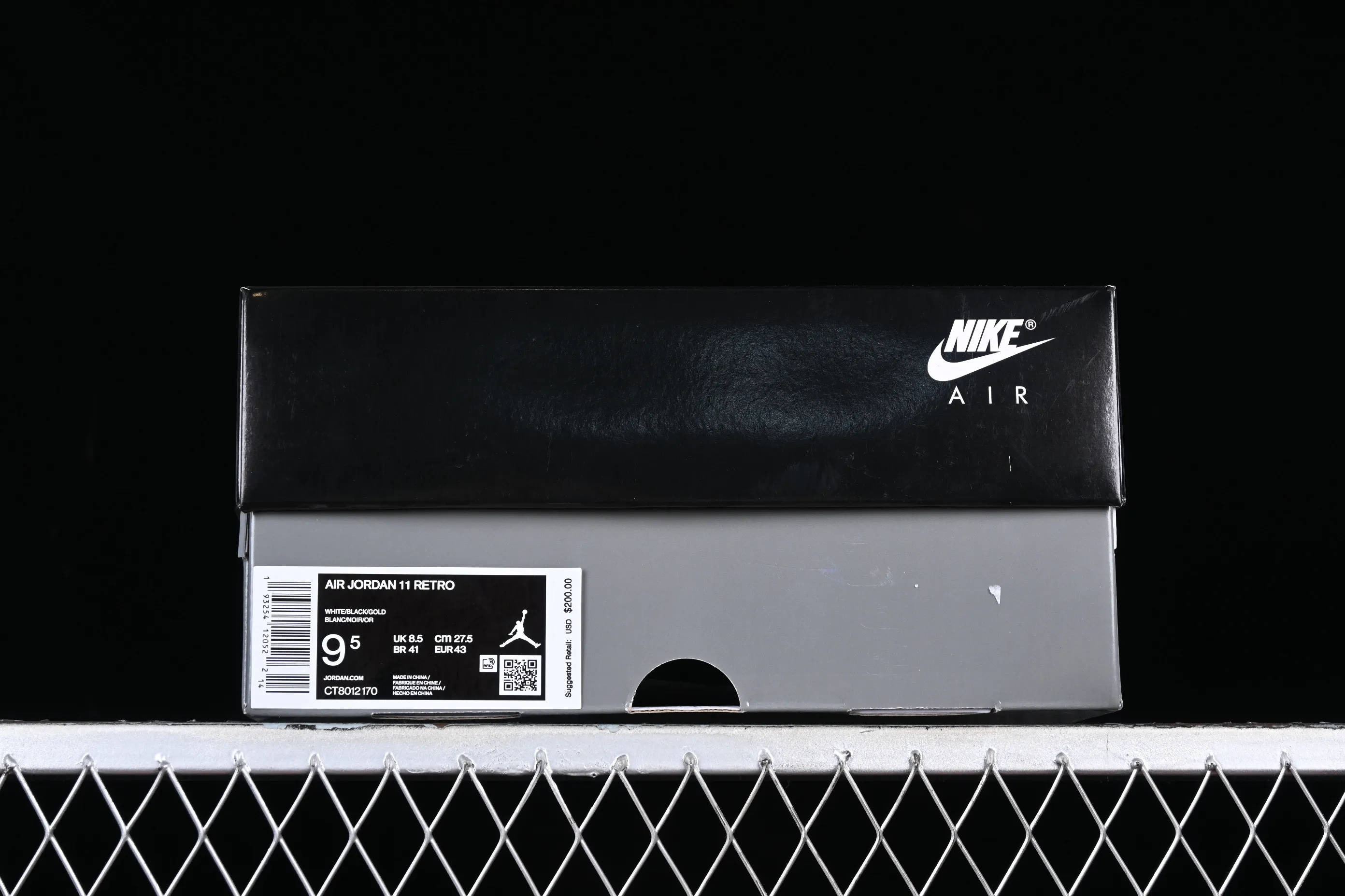All categories Air Jordan Jordan series basketball shoes Air Jordan 11 P version Air Jordan 11 "DMP" AJ11 Joe 11 gold brick Kang buckle CT8012-170